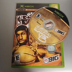 NBA Street Vol. 3 Microsoft Xbox 2005 Disc and Case in‎ Great Condition